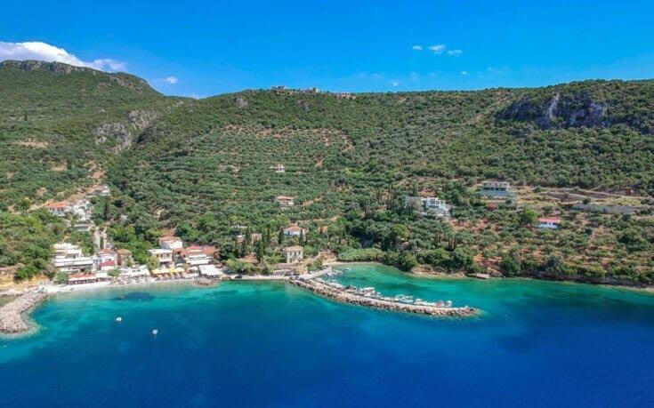 Coastal Stone Residence With Spectacular Scenery Κιτριές Εξωτερικό φωτογραφία